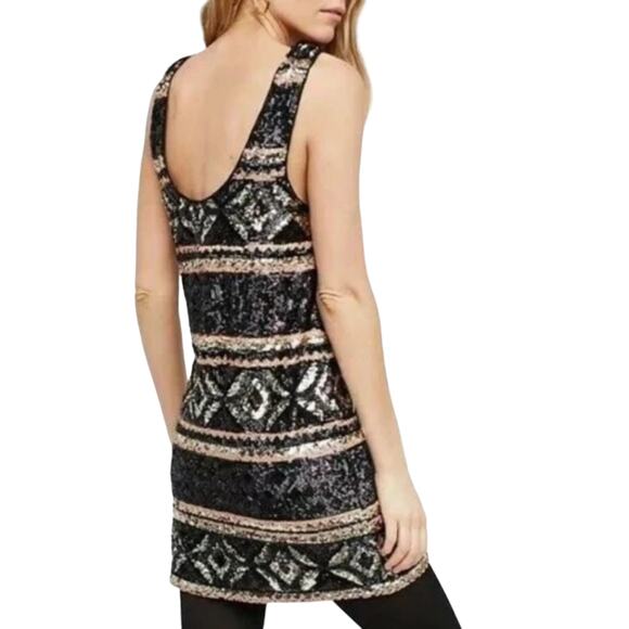 Free People Sequin Mini Dress - Picture 6 of 10